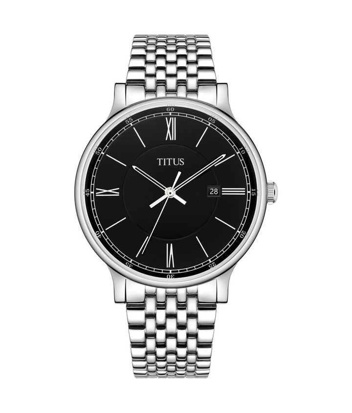 Classicist 3 Hands Quartz Stainless Steel Watch (W06-03044-001)