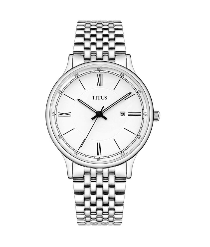 Classicist 3 Hands Quartz Stainless Steel Watch (W06-03045-002)