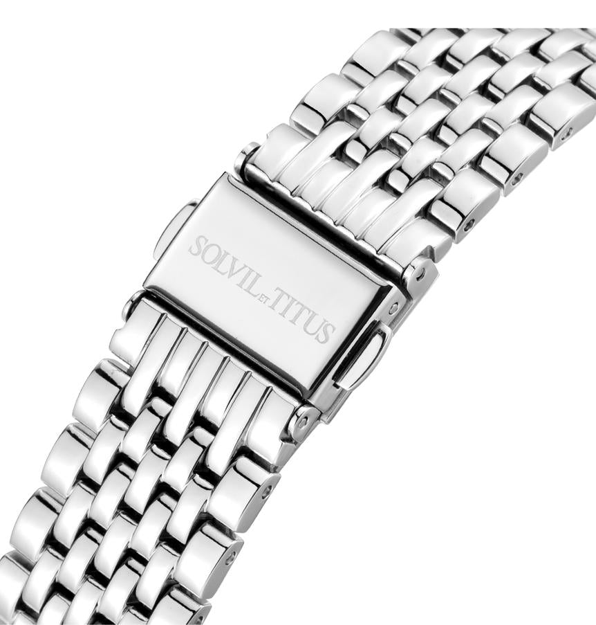 Classicist 3 Hands Quartz Stainless Steel Watch (W06-03045-002)