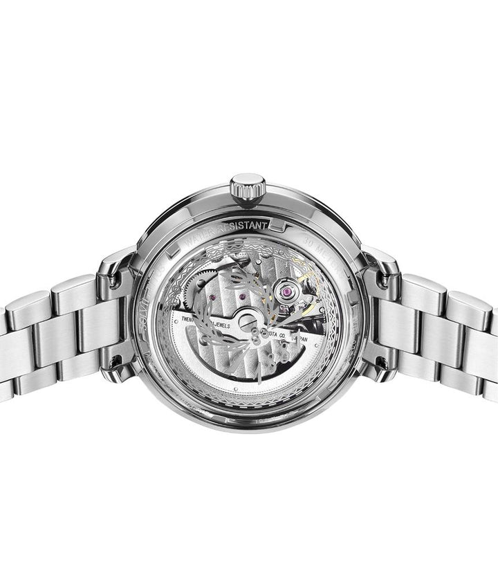 Enlight 3 Hands Mechanical Skeleton Stainless Steel Watch (W06-03278-001)