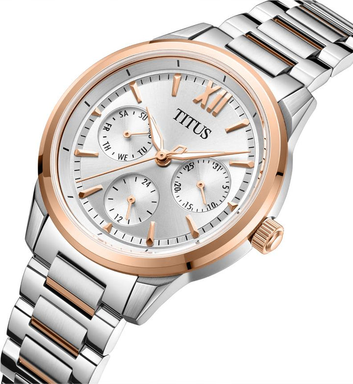 Fashionista Multi-Function Quartz Stainless Steel Watch  W06-03346-004