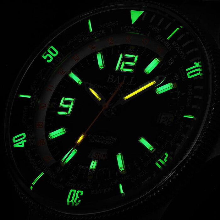 BALL Watch Engineer Master II Worldtime (DG2232A-SCBK)