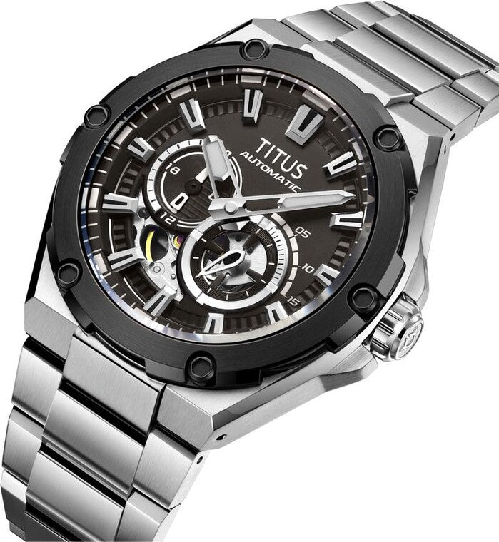 Voyager Multi-Function Automatic Stainless Steel Watch (W06-03343-004)