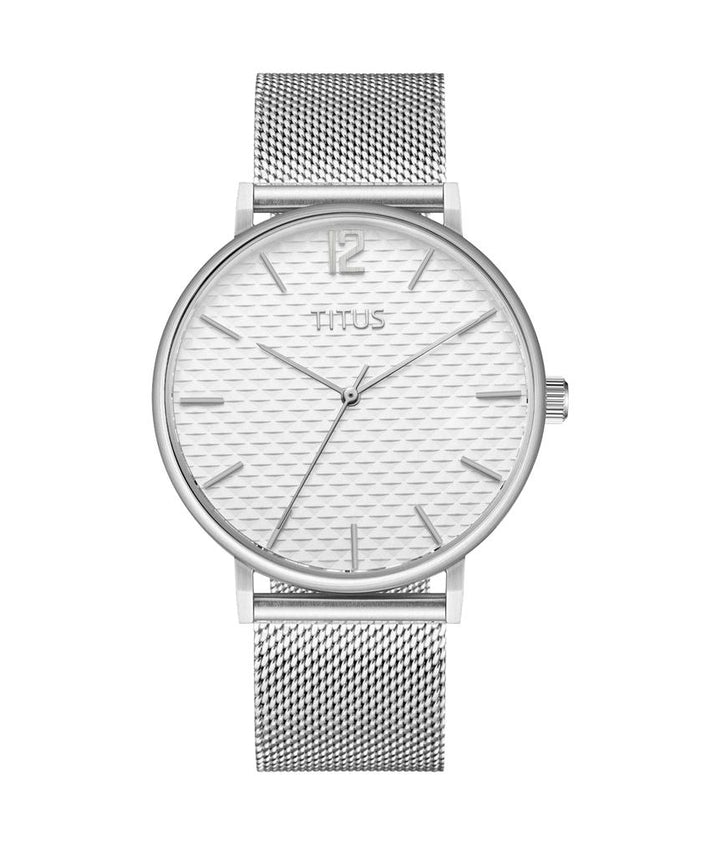 Nordic Tale 3 Hands Quartz Stainless Steel Watch (W06-03097-001)