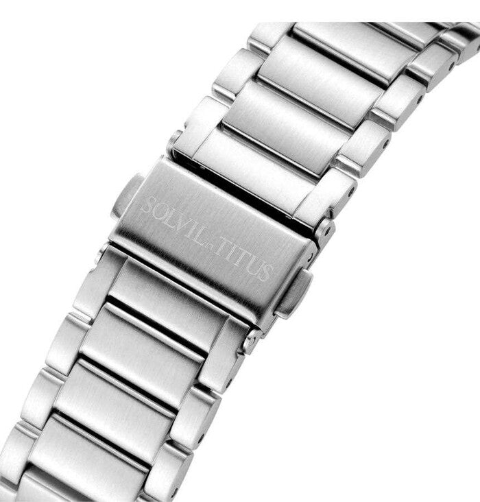 Nordic Tale 3 Hands Date Quartz Stainless Steel Watch (W06-03100-001)