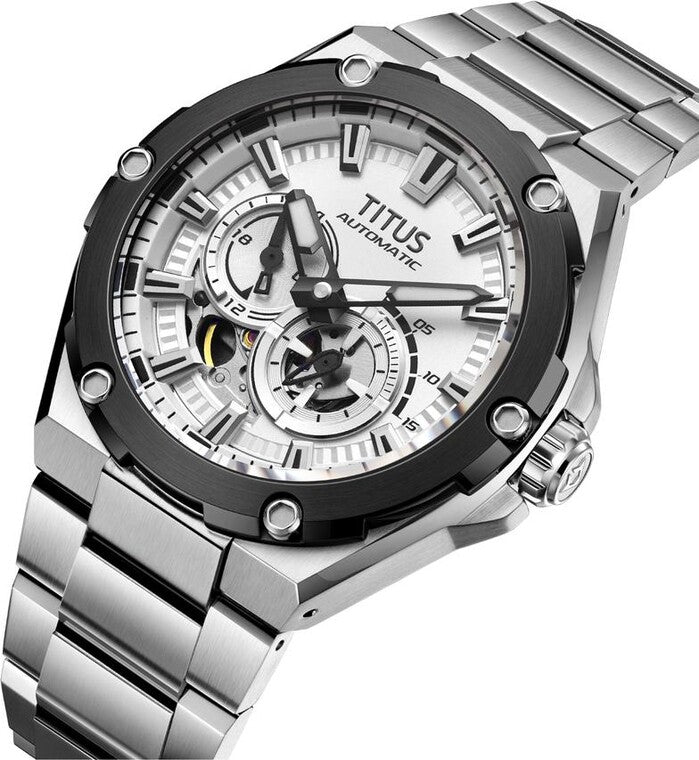 Voyager Multi-Function Automatic Stainless Steel Watch (W06-03343-003)