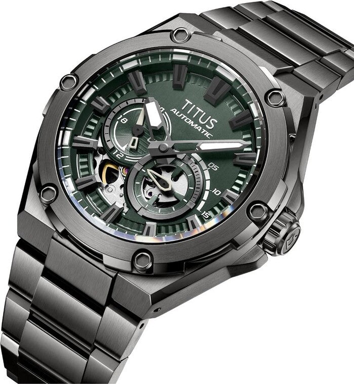 Voyager Multi-Function Automatic Stainless Steel Watch (W06-03343-006)