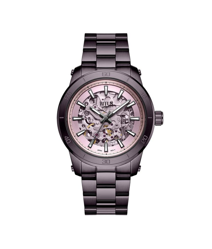 Aspira 3 Hands Mechanical Stainless Steel Watch W06-03281-009