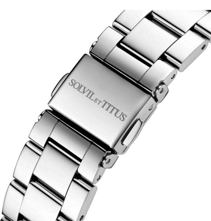 Fashionista Multi-Function Quartz Stainless Steel Watch (W06-03192-001)