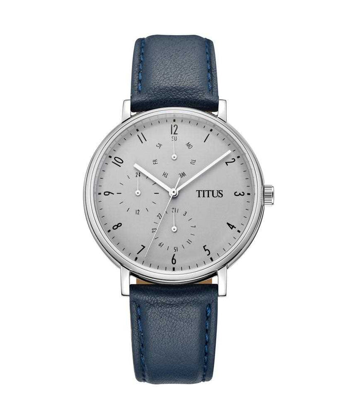 Interlude Multi-Function Quartz Leather Watch (W06-03041-006)