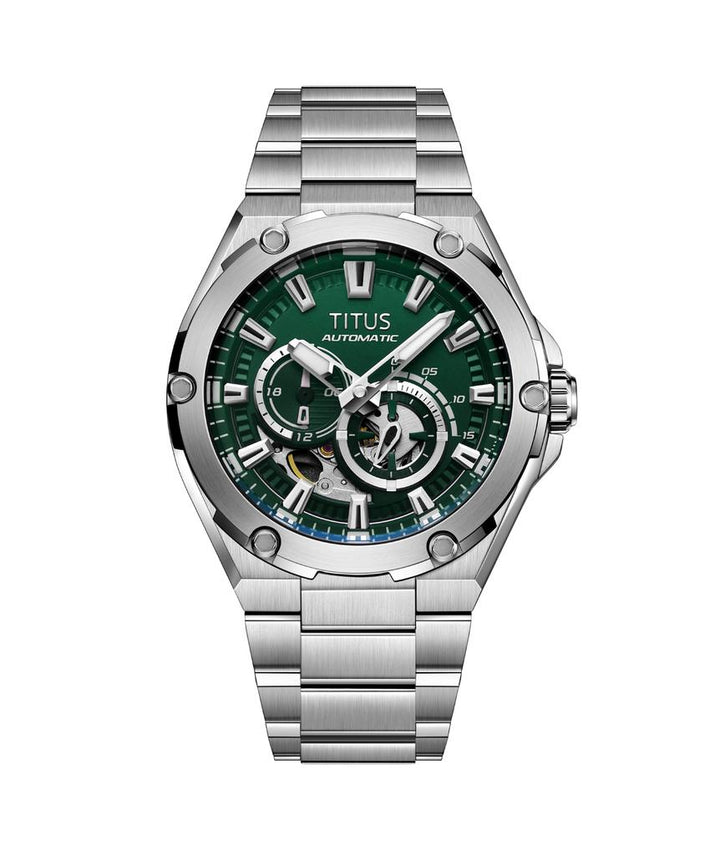 Voyager Multi-Function Automatic Stainless Steel Watch (W06-03343-001)