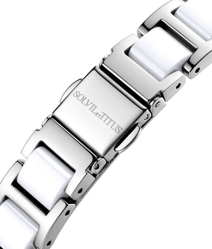 Fair Lady 3 Hands Date Quartz Stainless Steel Watch (W06-03139-001)