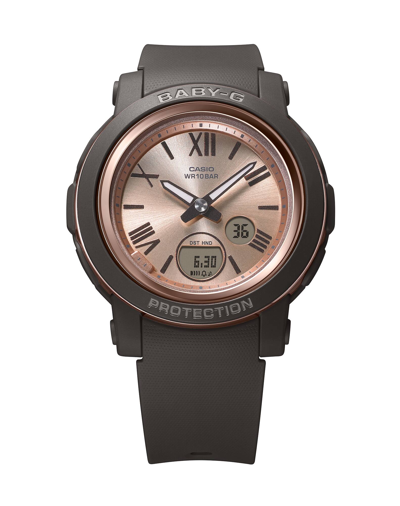CASIO BABY G BGA 290 5ADR STANDARD ANALOG DIGITAL BROWN WATCH CITY CHAIN City Chain Hong Kong