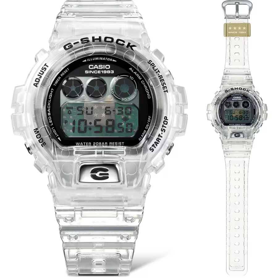 Casio G-Shock X 40th Anniversary CLEAR REMIX (DW-6940RX-7)