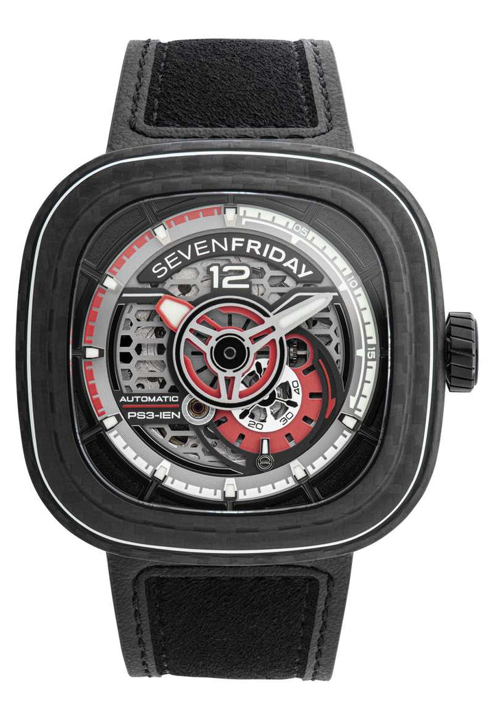 SevenFriday PS3/02 "RUBY CARBON" (PS3/02)