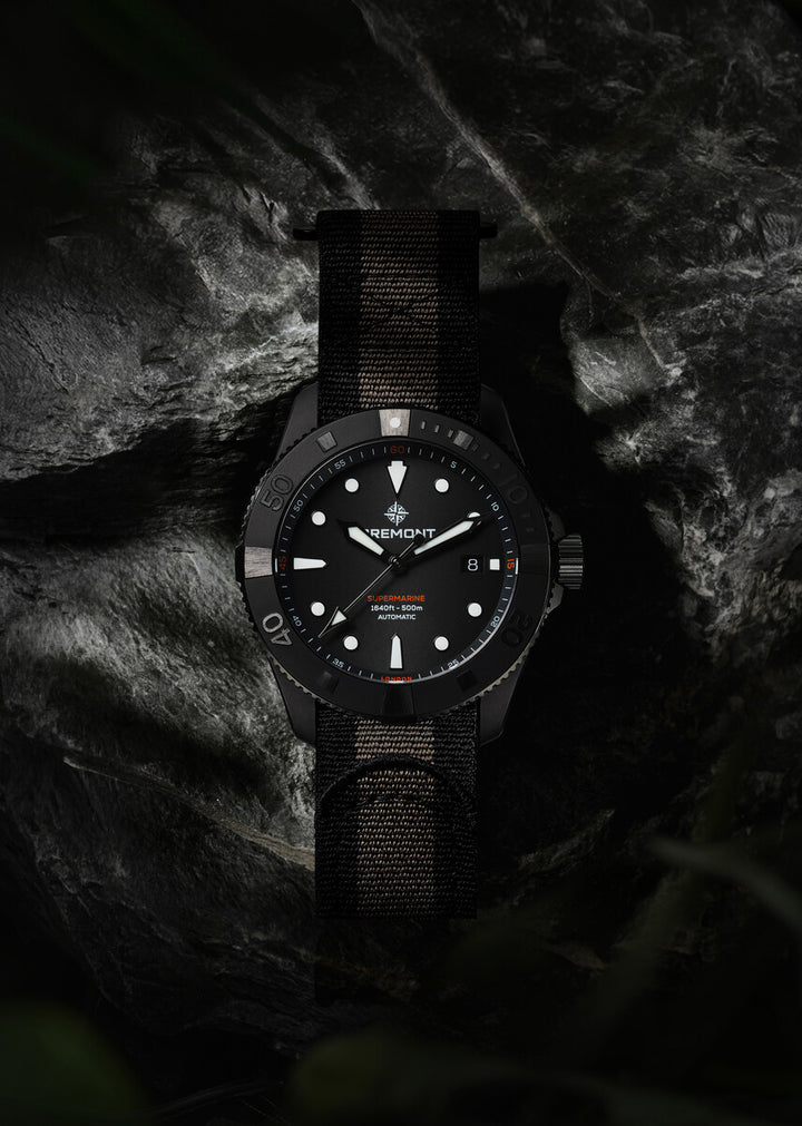 Bremont Supermarine Full Ceramic, Tactical Black (SM43DT-BKCER-N)