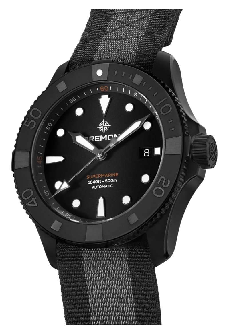 Bremont Supermarine Full Ceramic, Tactical Black (SM43DT-BKCER-N)