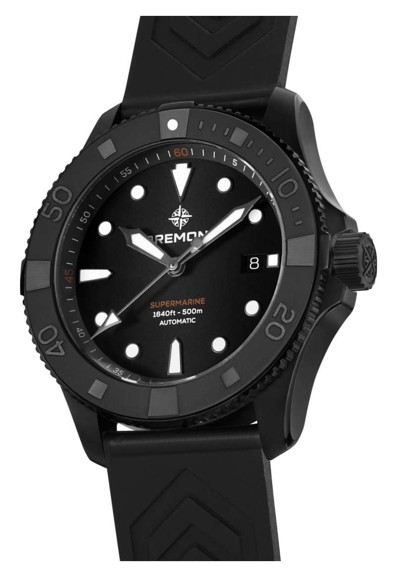 Bremont Supermarine Full Ceramic, Tactical Black (SM43DT-BKCER-R)