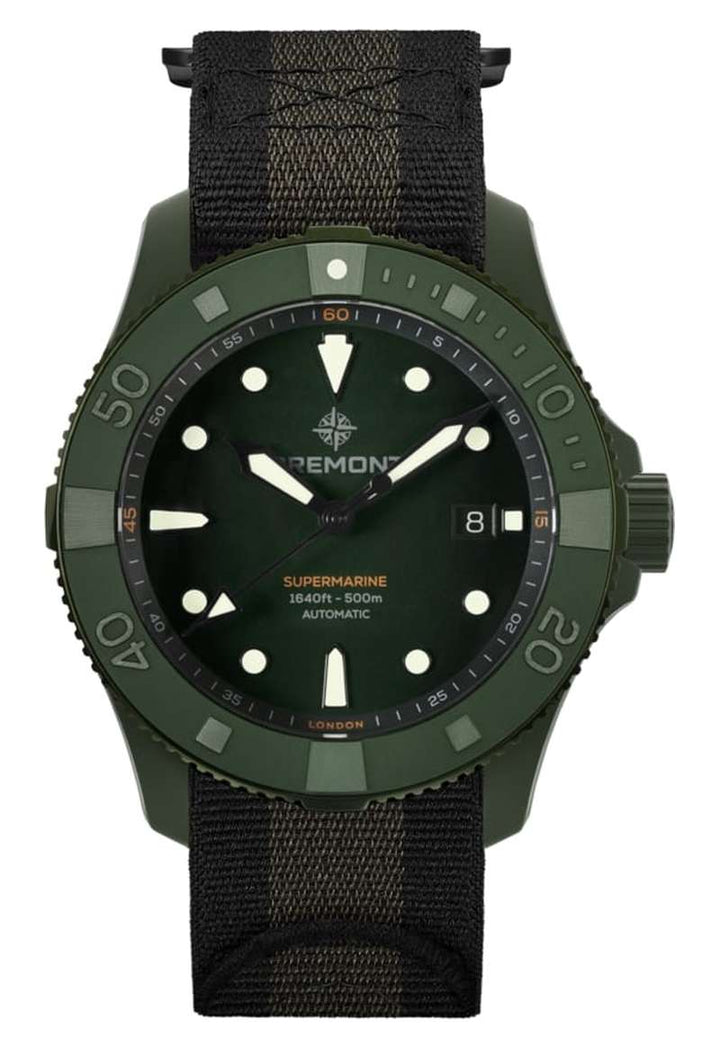 Bremont Supermarine Full Ceramic, Jungle Green (SM43DT-GNCER-N)