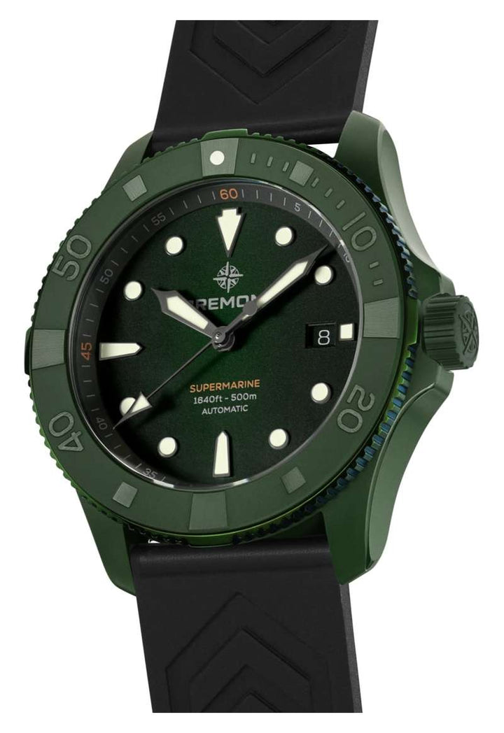 Bremont Supermarine Full Ceramic, Jungle Green (SM43DT-GNCER-R)