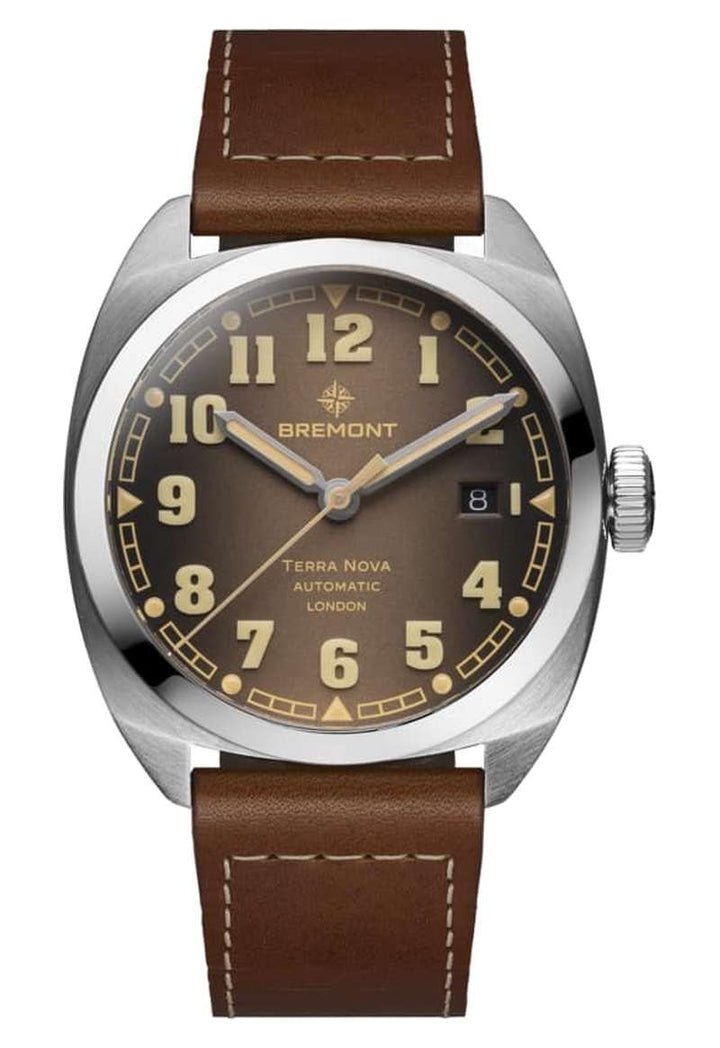 Bremont Terra Nova 40.5 Date Caramel (TN40-DT-SS-BR-L)