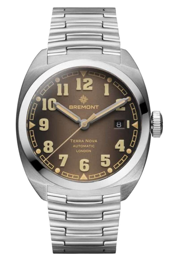 Bremont Terra Nova 40.5 Date Caramel (TN40-DT-SS-BR-B)