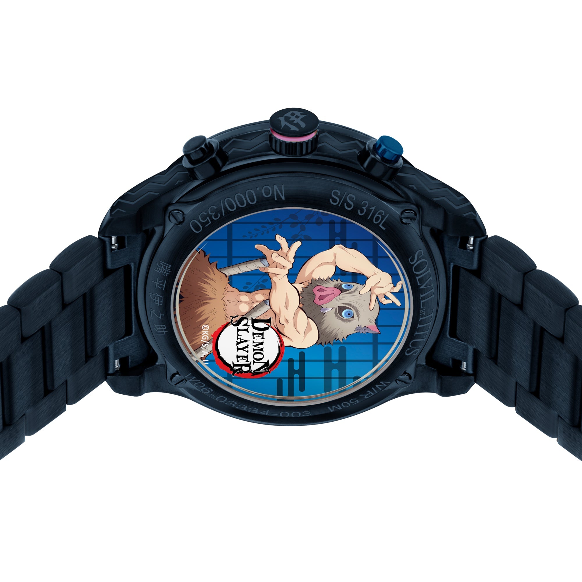 Solvil et Titus x Demon Slayer Chronograph Quartz Stainless Steel Watc City Chain Hong Kong