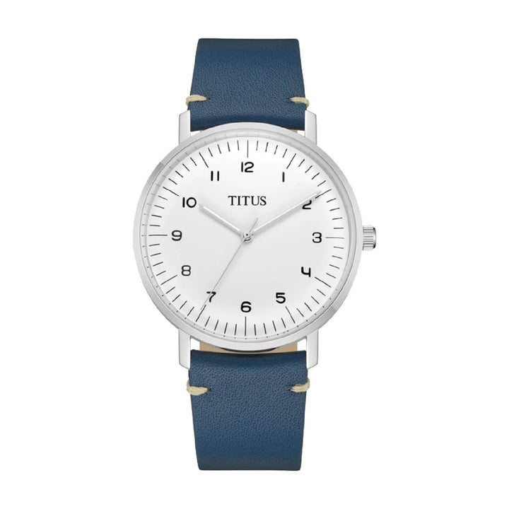 Interlude 3 Hands Quartz Leather Watch (W06-03070-001)