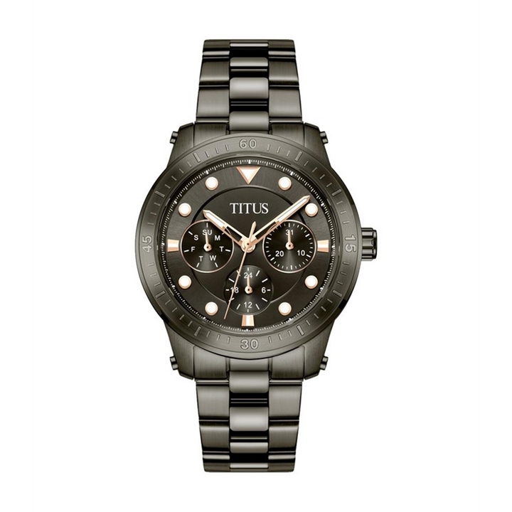 Aspira Multi-Function Quartz Stainless Steel Watch (W06-03147-014)