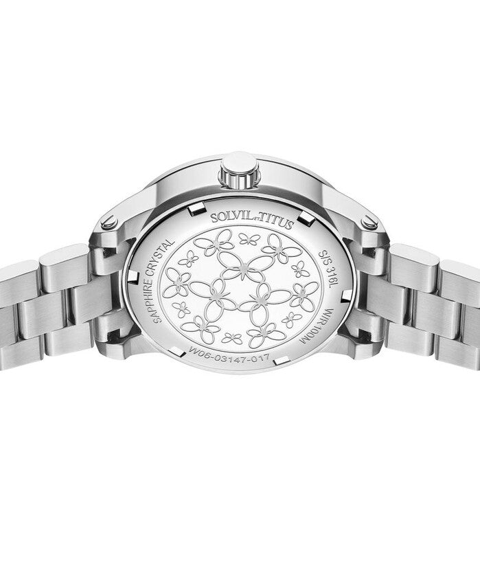 Aspira Multi-Function Quartz Stainless Steel Watch (W06-03147-017)