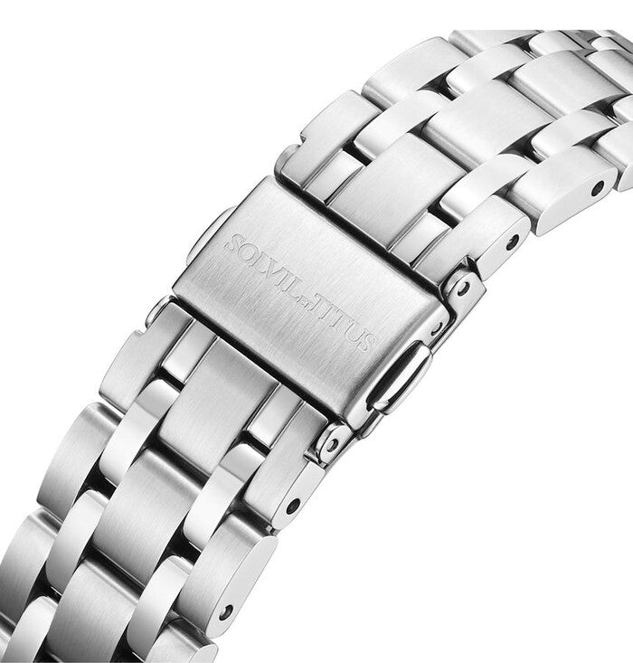 Classicist 2 Hands Quartz Stainless Steel Watch (W06-03179-008)