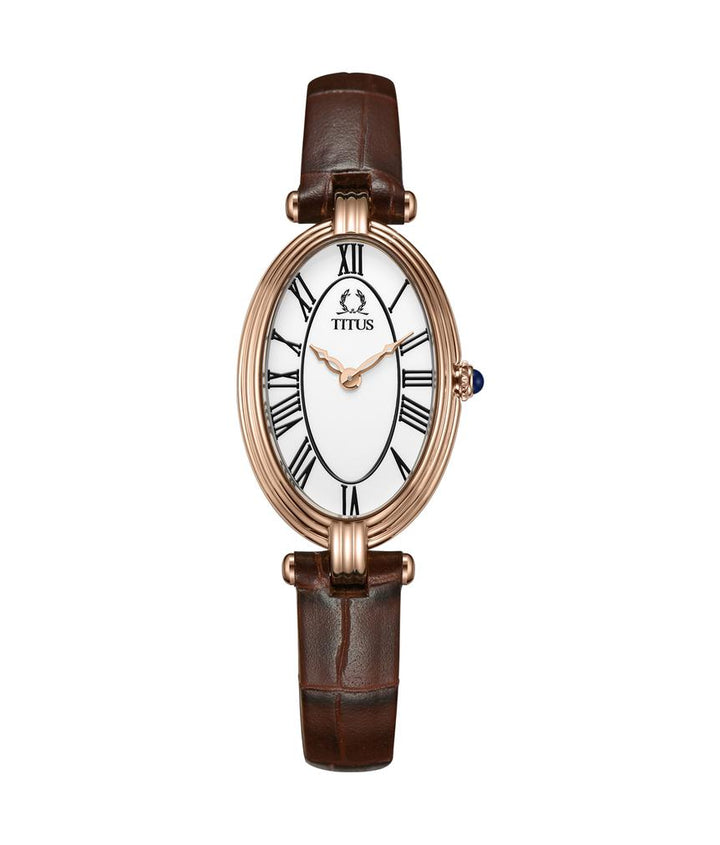 Once 2 Hands Quartz Leather Watch (W06-03207-003)