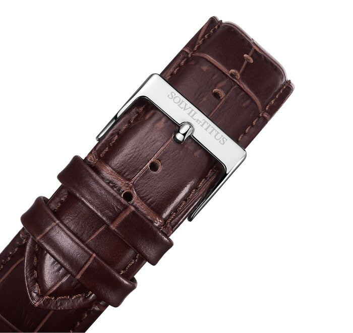 Barista Multi-Function with Day Night Indicator Quartz Leather Watch (W06-03219-004)