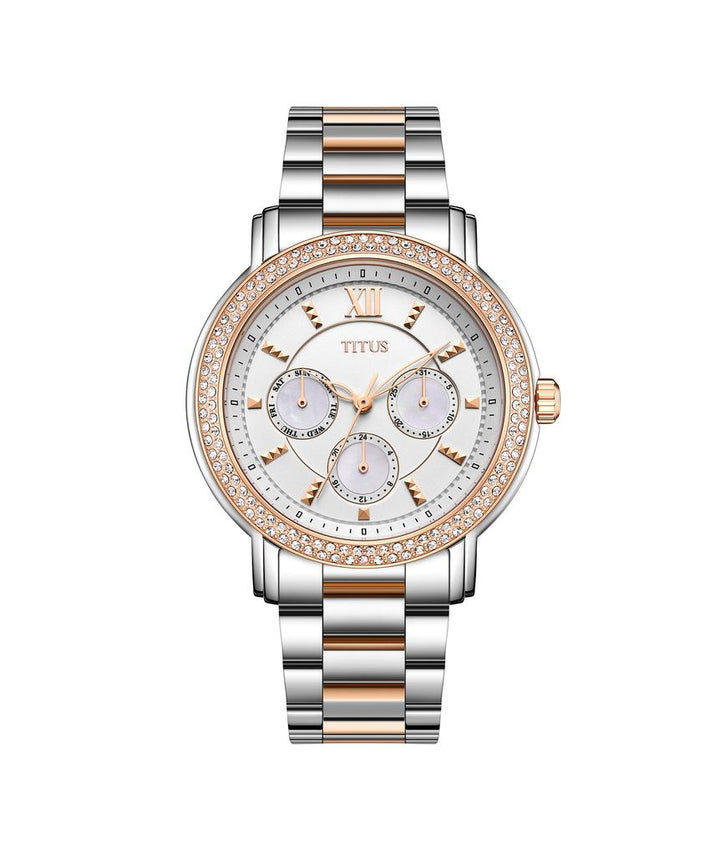 Fashionista Multi-Function Quartz Stainless Steel Watch (W06-03251-001)