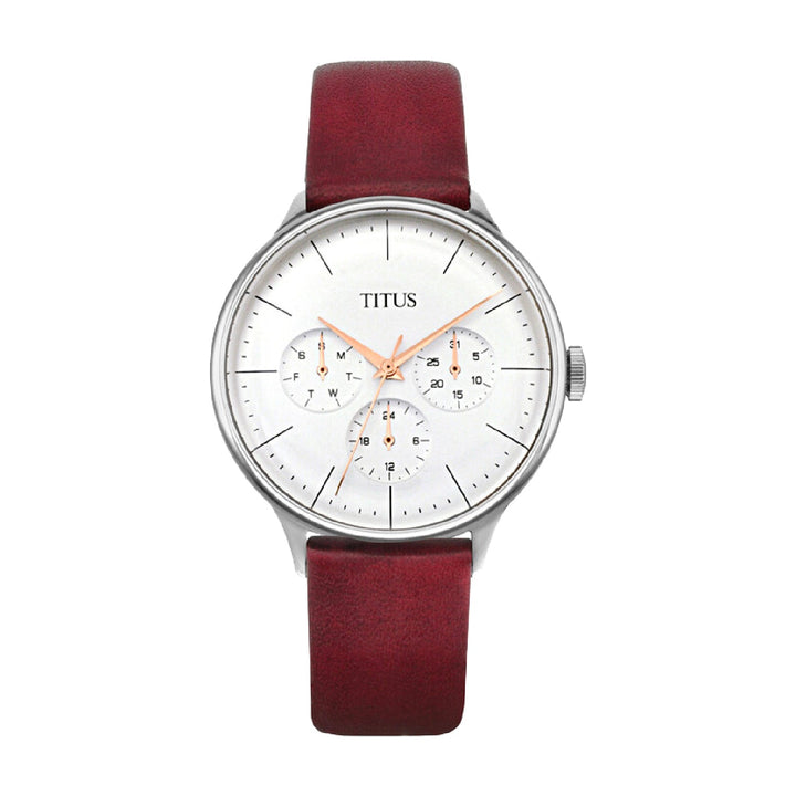 Interlude Multi-Function Quartz Leather Watch (W06-03264-004)