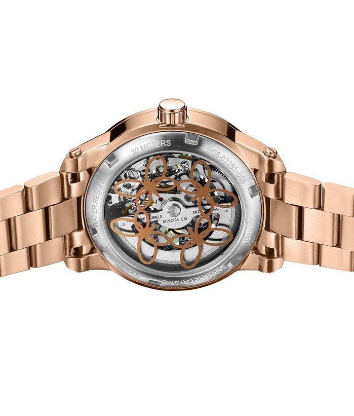 Aspira 3 Hands Mechanical Skeleton Stainless Steel Watch (W06-03281-006)