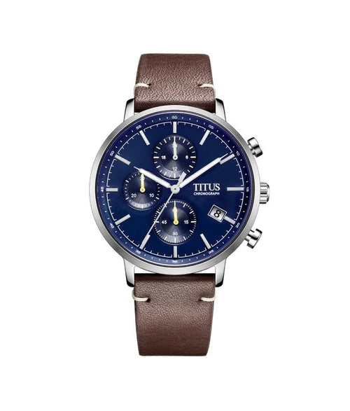 Nordic Tale Chronograph Quartz Leather Watch (W06-03298-004)