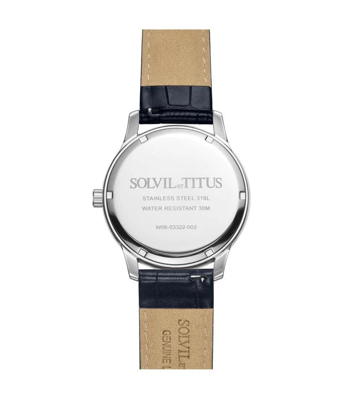 Classicist Multi-Function with Day Night Indicator Quartz Leather Watch (W06-03322-002)