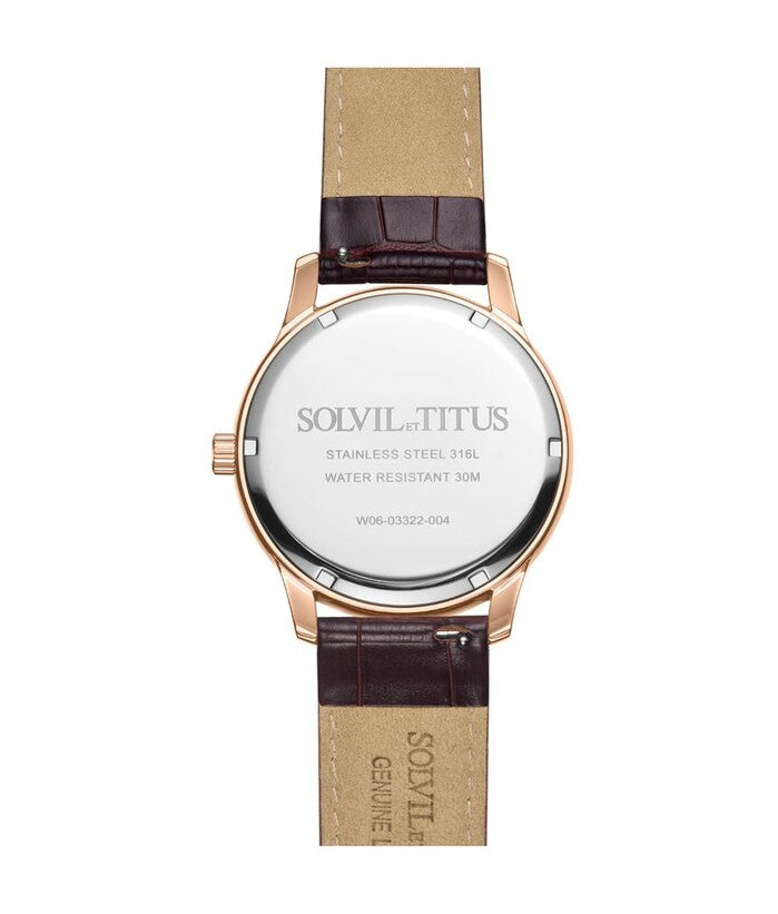 Classicist Multi-Function with Day Night Indicator Quartz Leather Watch (W06-03322-004)