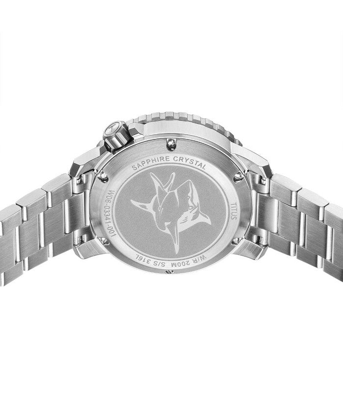 The Cape 3 Hands Date Automatic Stainless Steel Watch (W06-03341-001)