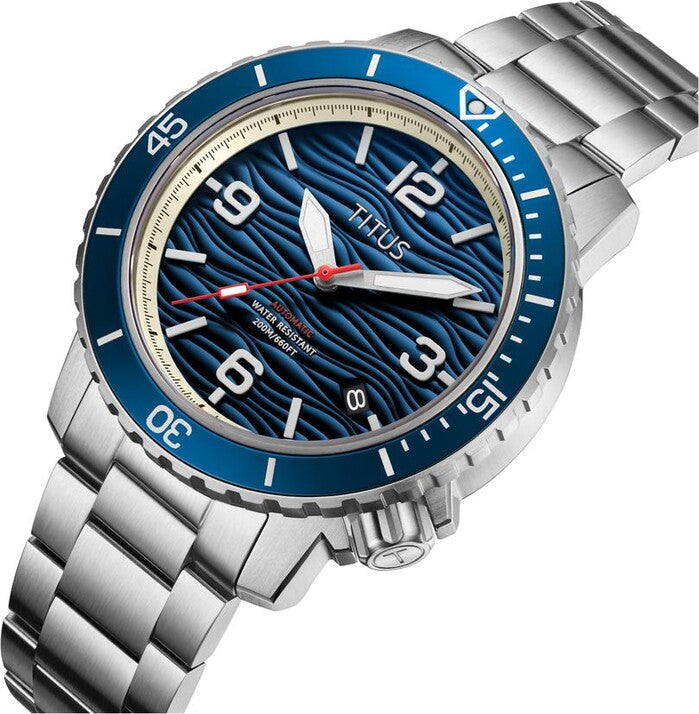 The Cape 3 Hands Date Automatic Stainless Steel Watch (W06-03341-002)